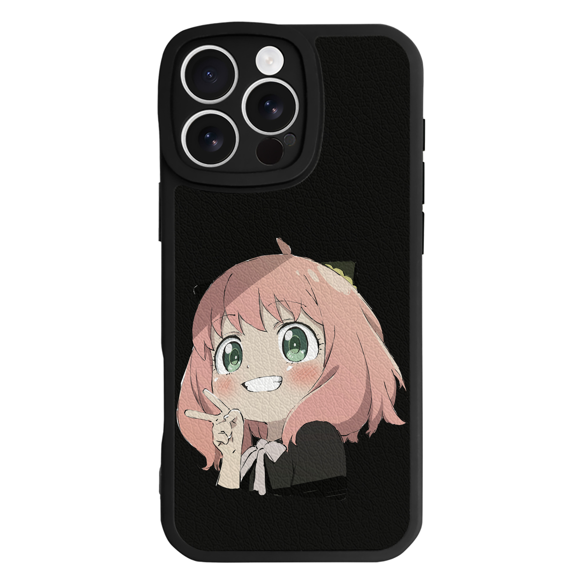 （画像用） SPY×FAMILY间谍家家酒 【iPhone 16シリーズ対応】シリコンスマホケース（レザー調） 材質：シリコン
